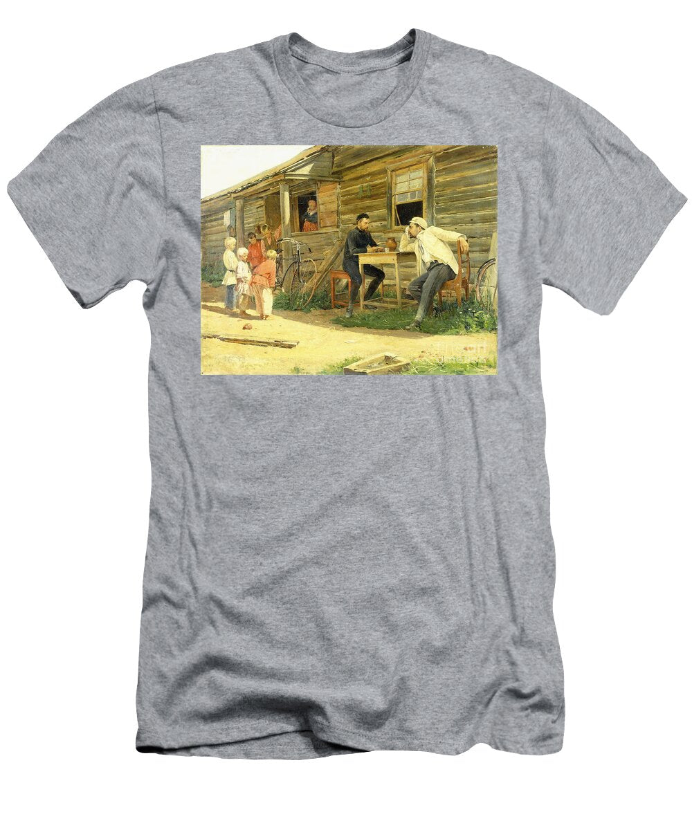 The Bicycle Vladimir Egorovic Makovsky T-Shirt