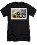 The Brilliant Charge of Capt May At the Battle of Resaca De LA Palma Palm Ravine 9th of May 1846 Currier and Ives 1846 American School T-Shirt