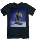 The Bronco Buster Bronze with Greenish Brown Patina Frederic Remington T-Shirt