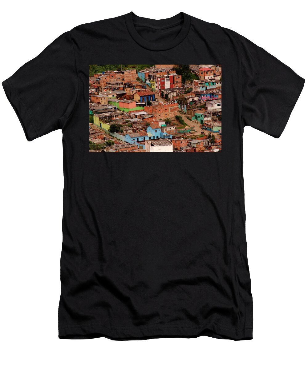 The Candelaria of Bogota Riccardo Mancioli T-Shirt