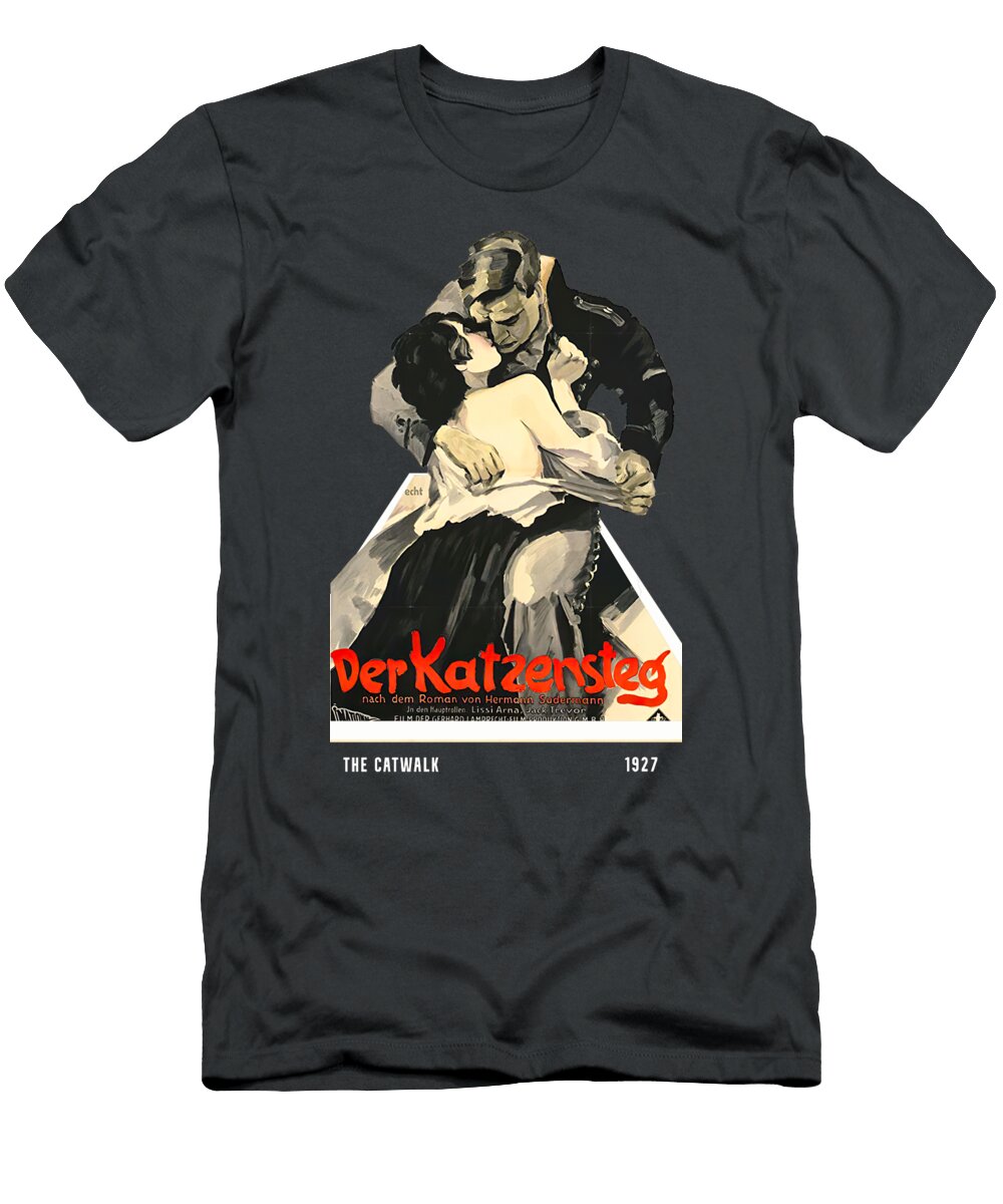 The Catwalk 1927 3d Movie Poster Stars on Art T-Shirt