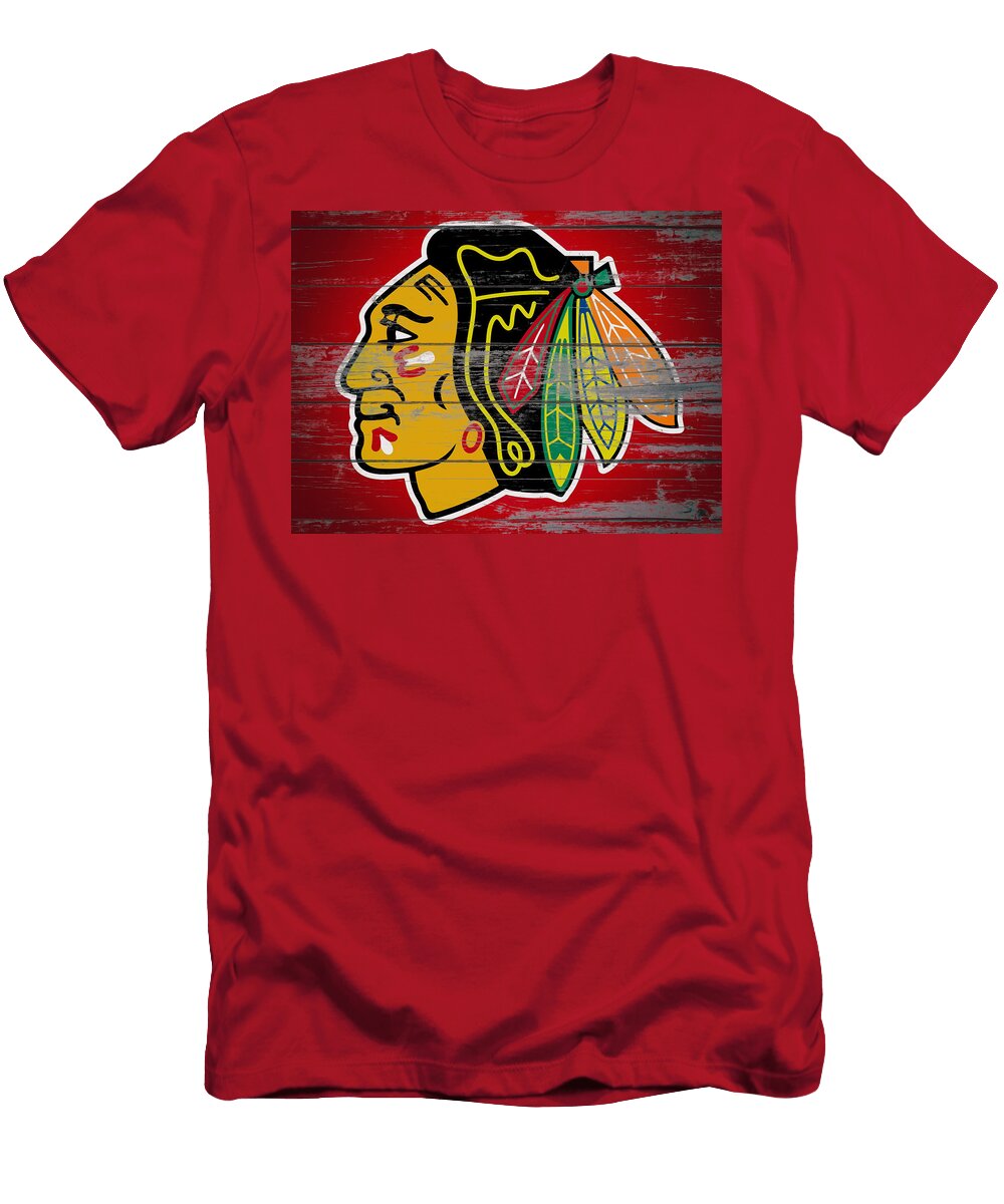 The Chicago Blackhawks 1a Brian Reaves T-Shirt