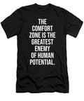 The Comfort Zone Gym Hustle Success Motivational Matthew Chan T-Shirt
