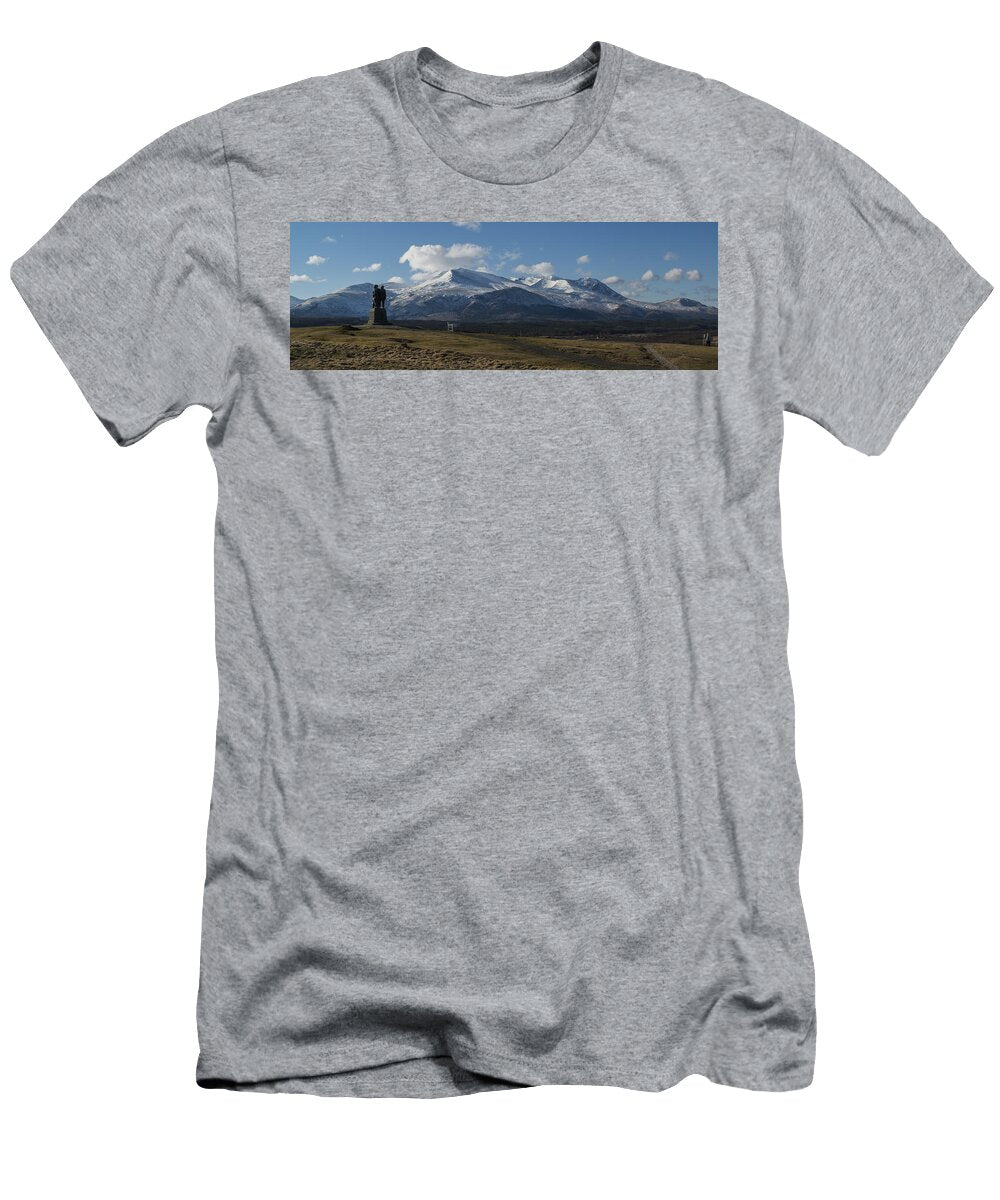The Commando Memorial and Ben Nevis Nigel Forster T-Shirt