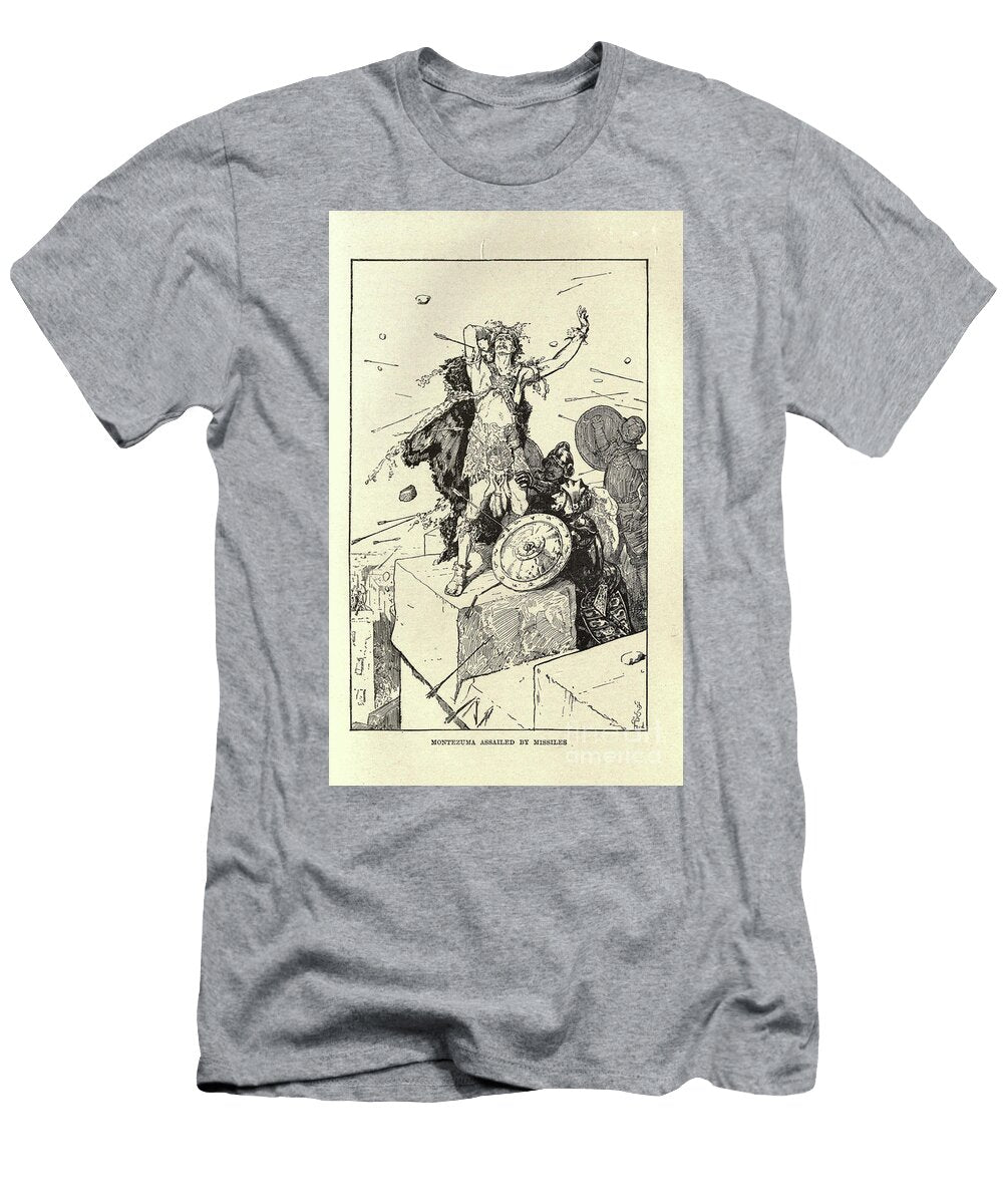 The Conquest of Montezumas Empire G5 Historic Illustrations T-Shirt