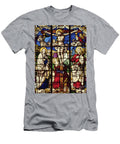 The Crucifixion Stained Glass Window Master of the Holy Kindred T-Shirt