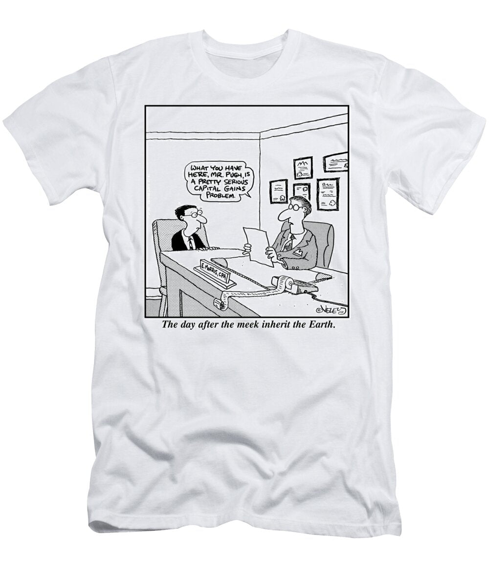 The Day After the Meek Inherit the Earth Bradford Veley T-Shirt