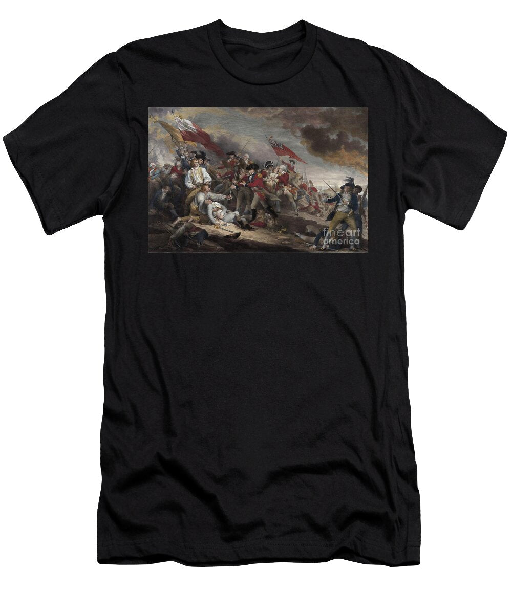 The Death of General Warren At the Battle of Bunker Hill 17th June 1775 1786 John Trumbull T-Shirt