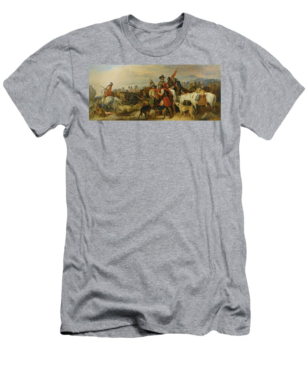 The Death of Sir William Lambton Richard Ansdell T-Shirt