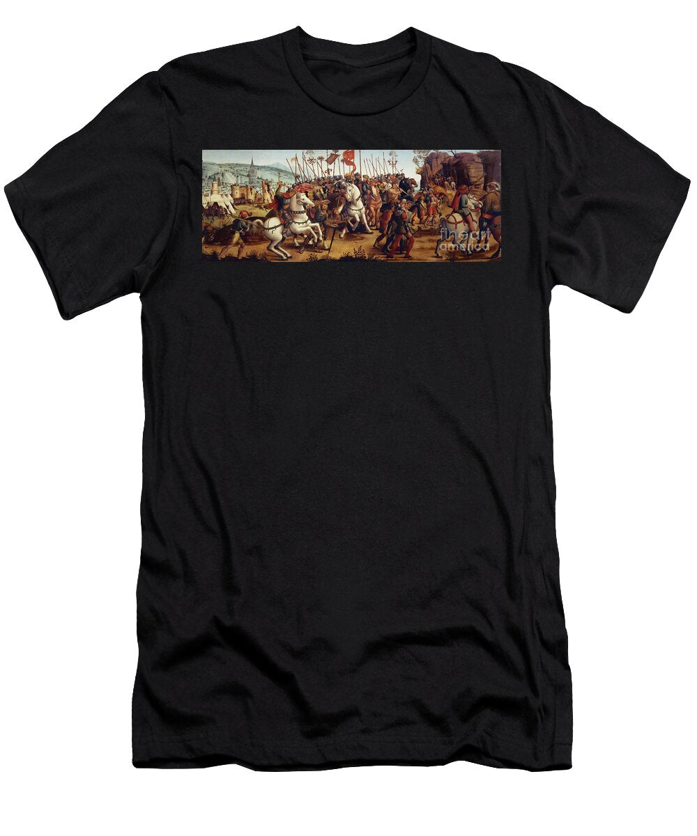 The Defeat of Athens By Minos King of Crete From the Story of Theseus Master of the Campana Cassoni T-Shirt
