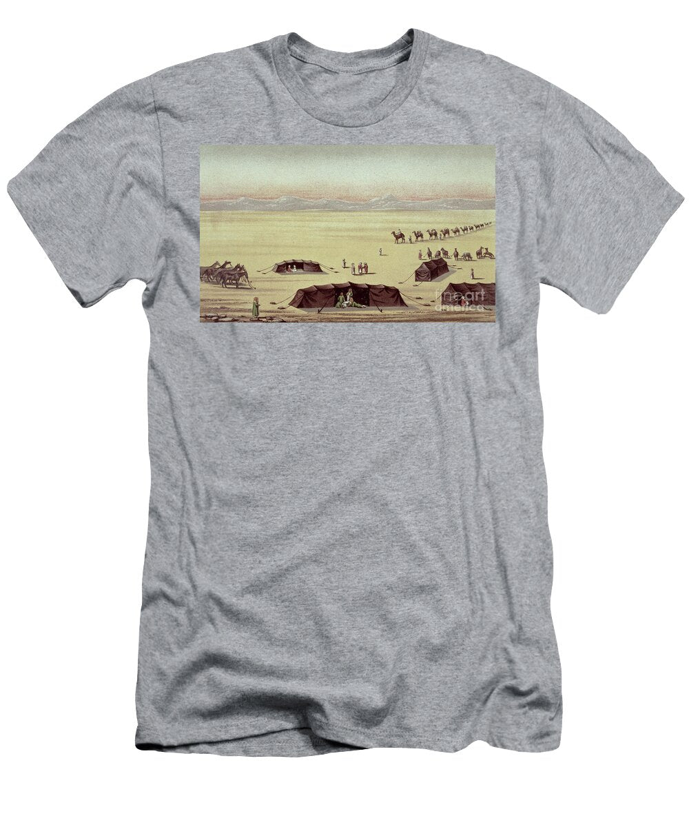 The Desert Camp of Sir Richard Burton 1821 90 Pastel on Paper English School T-Shirt