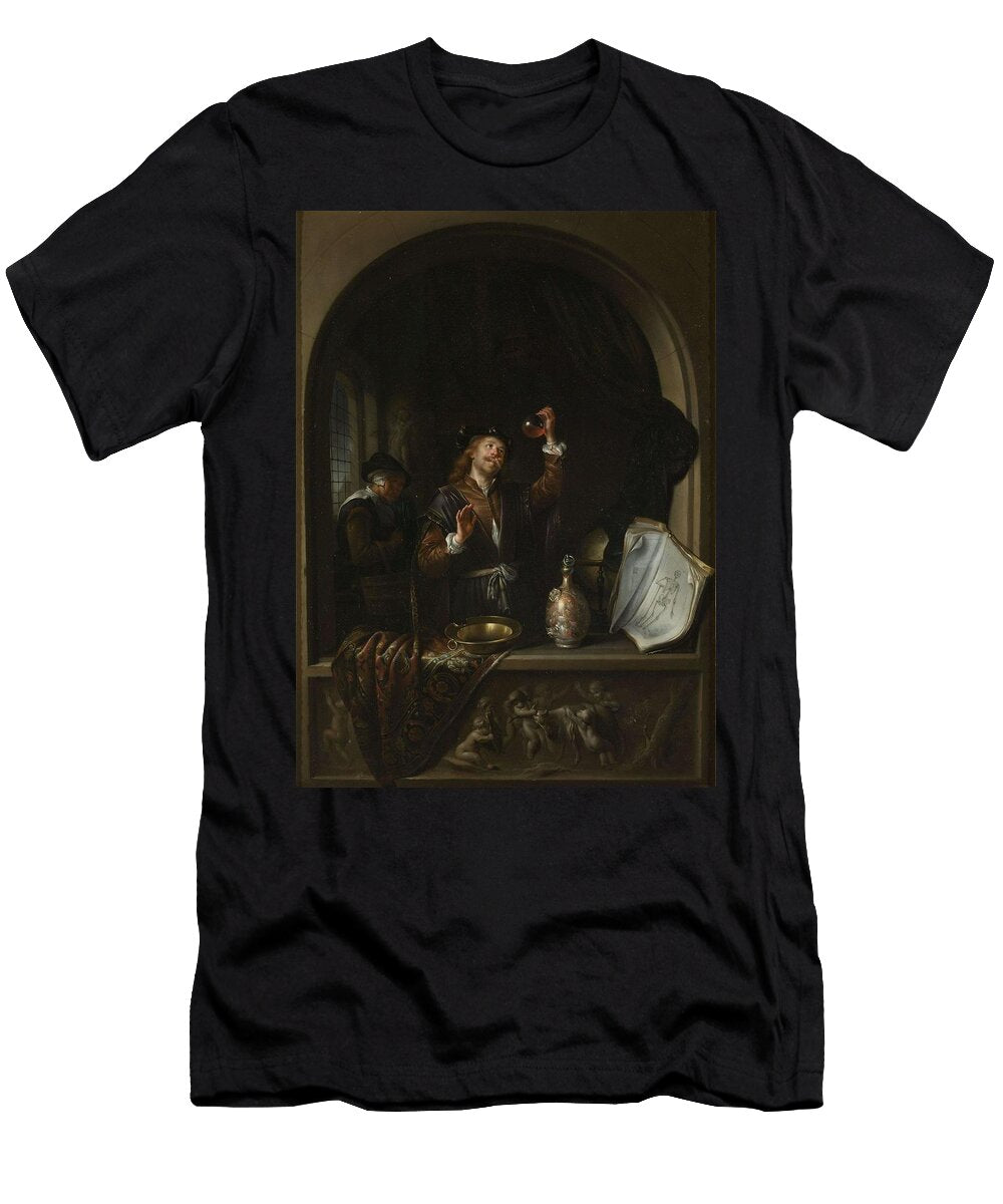 The Doctor Gerard Dou Copy After Jan Adriaensz Van Staveren T-Shirt