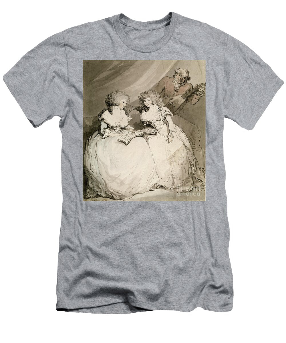 The Duchess of Devonshire and Her Sister the Countess of Bessborough Thomas Rowlandson T-Shirt