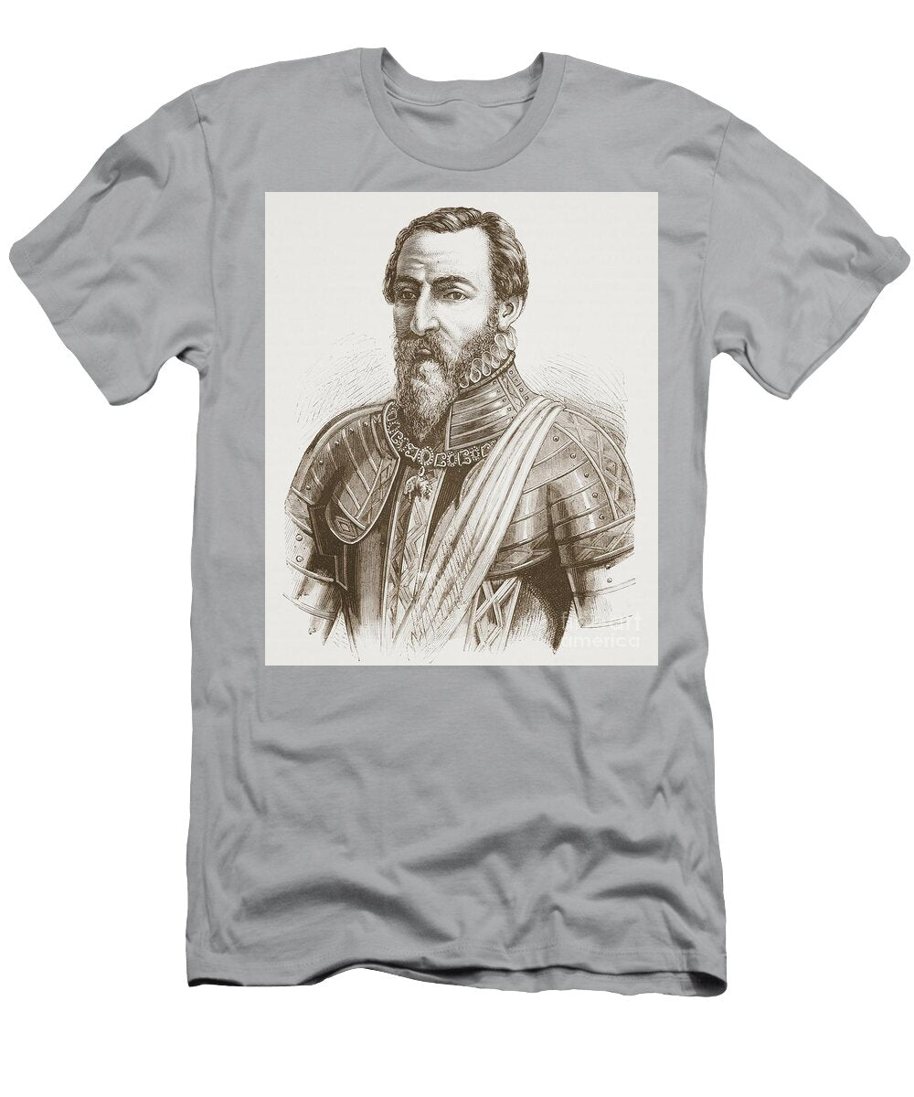 The Duke of Alva From the Portrait By Titian English School T-Shirt