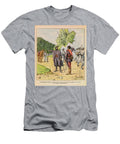 The Eastern Armee of Eugene Sergeant Dit Grenest Colonel Bourras During the Brouvelieures Fighting in October 1870 Engraving Louis Charles Bombled T-Shirt