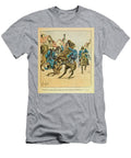The Eastern Armee of Eugene Sergeant Dit Grenest in December 1870 Engraving Louis Charles Bombled T-Shirt