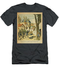 The Eastern Armee of Eugene Sergeant Known As Grenest Defense of Dijon on October 30 1870 Engraving Louis Charles Bombled T-Shirt