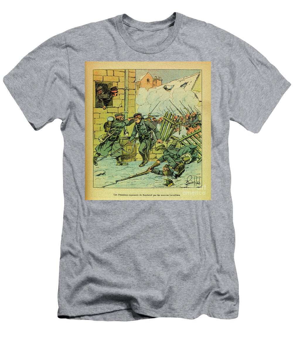 The Eastern Armee of Eugene Sergeant Known As Grenest January 1871 Engraving Louis Charles Bombled T-Shirt