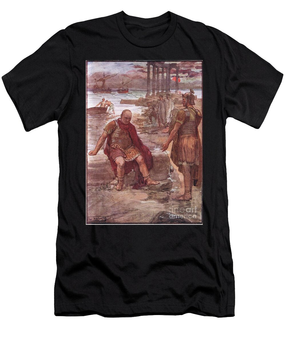 The Exiled Marius Amidst the Ruins of Carthage From Plutarch Lives 1920s William Rainey T-Shirt