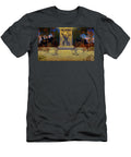 The First Three Degrees of Freemasonry Central Panel Grant Wood T-Shirt