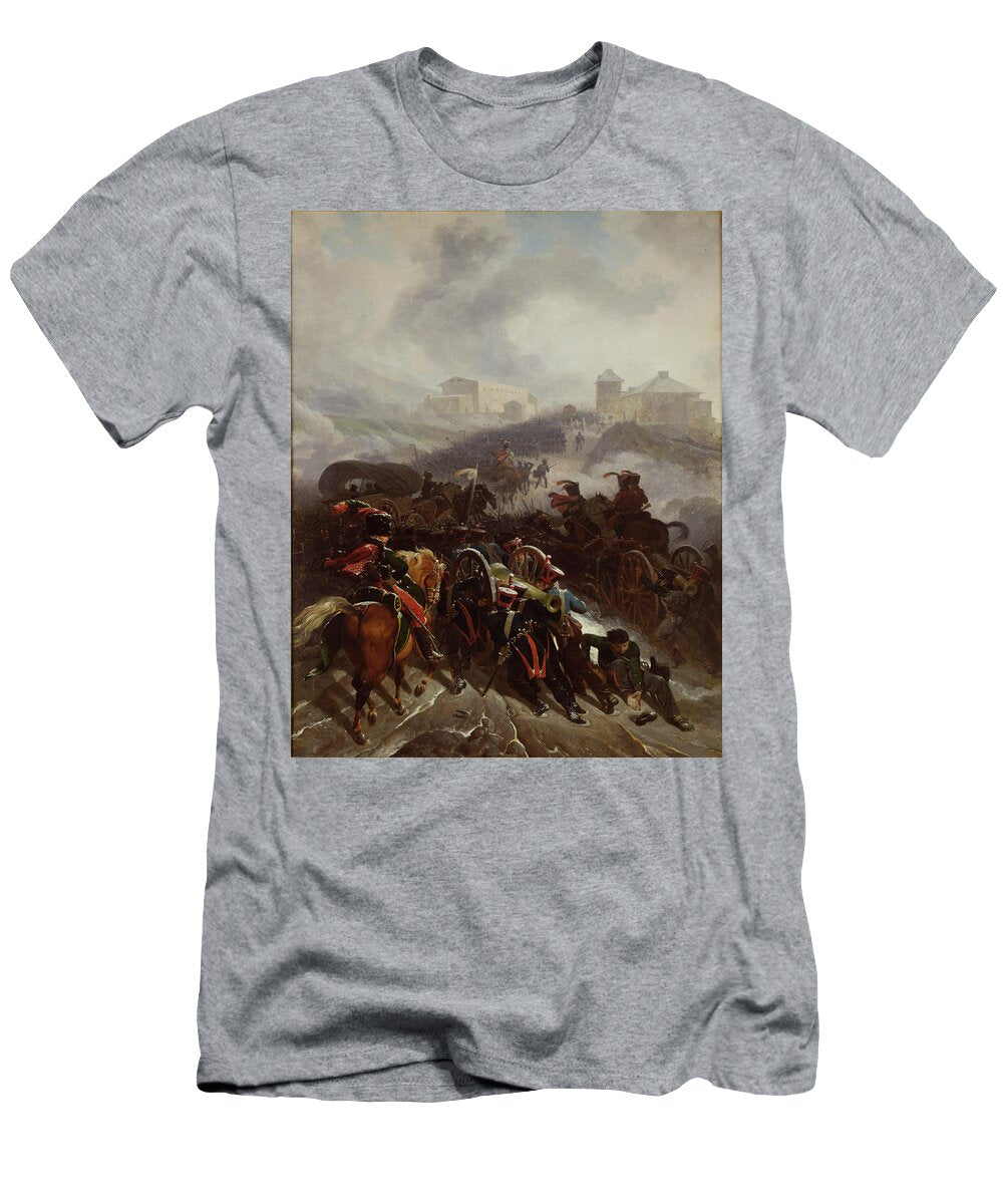 The French Army Crossing the Sierra De Guadarrama Spain December 1808 1812 Oil on Canvas Nicolas Antoine Taunay T-Shirt