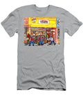 The Gamekeeper Verdun Montreal Art Shops and Store Front Painting Hockey Goalie Scene Carole Spandau Carole Spandau T-Shirt