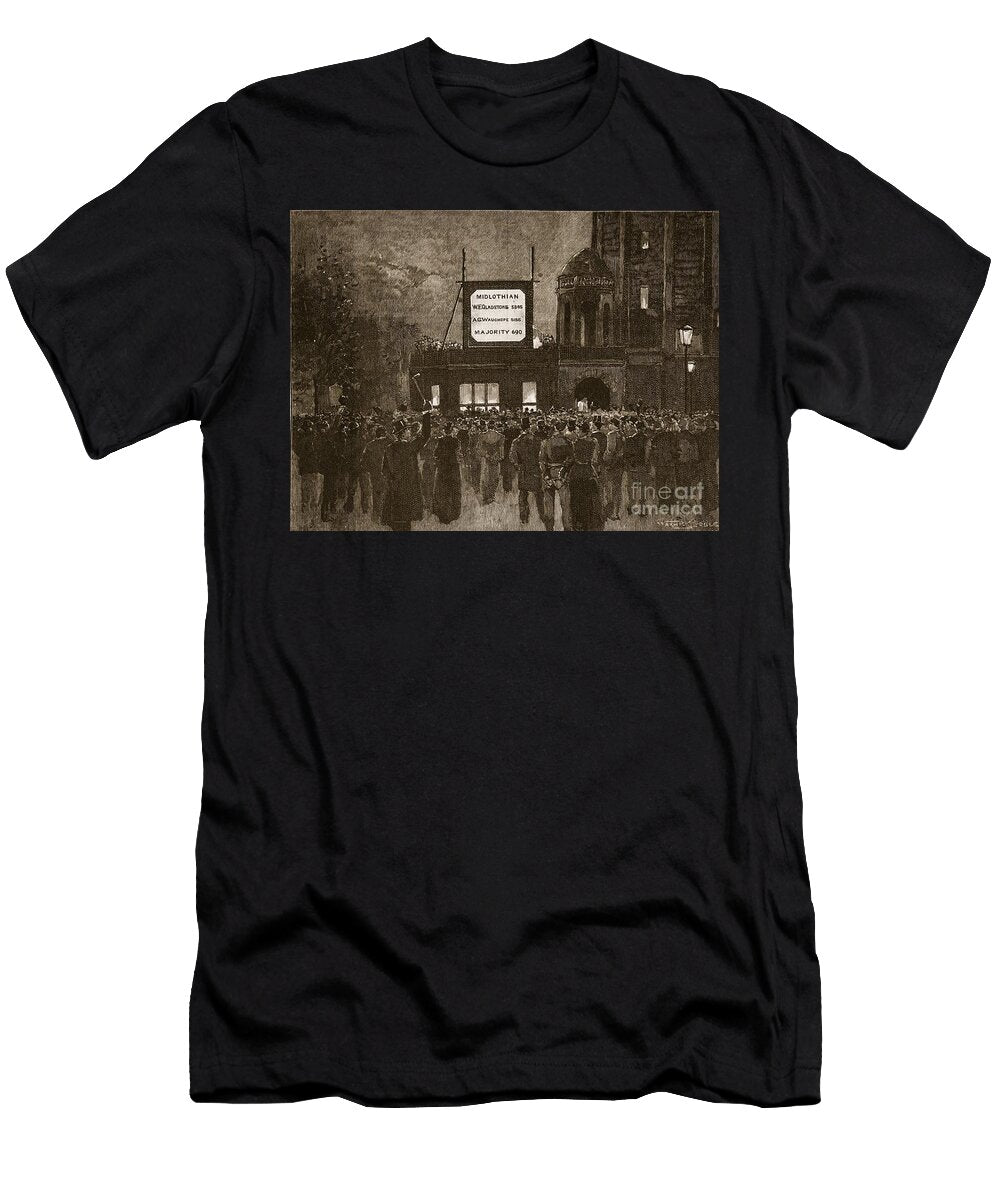 The General Election of 1892 Announcing Results At the National Liberal Club English School T-Shirt