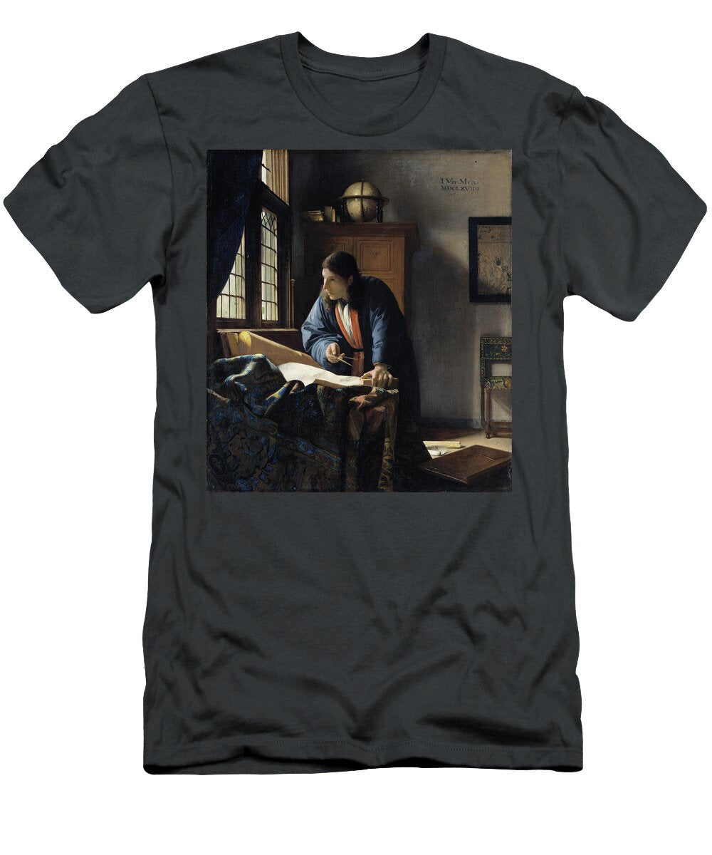 The Geographer 1668 Johannes Vermeer T-Shirt