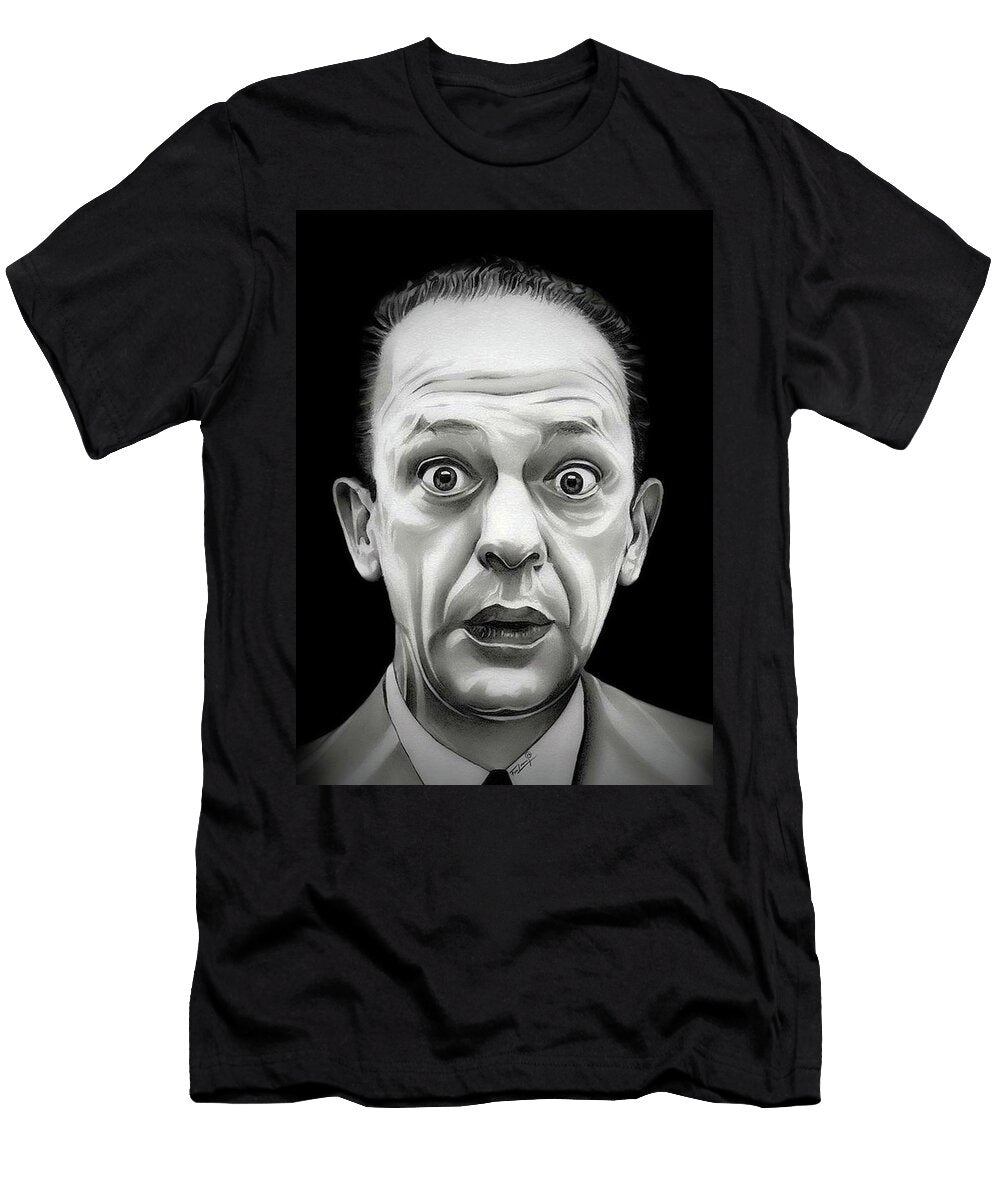 The Ghost and Mr Chicken Bw Edition Fred Larucci T-Shirt