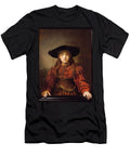 The Girl in a Picture Frame Rembrandt Van Rijn T-Shirt