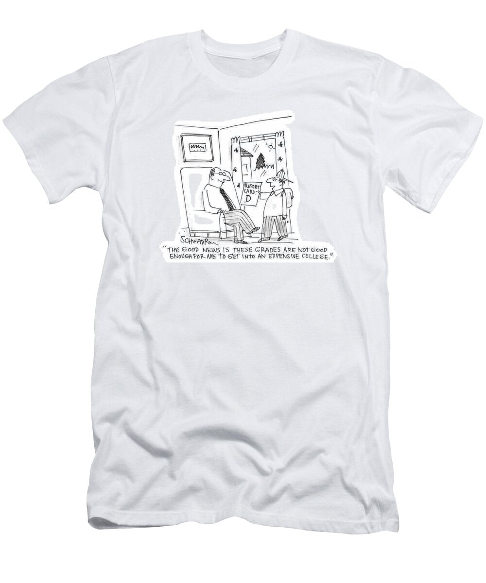 The Good News Is These Grades Are Not Good Enough for Me Harley Schwadron No Index T-Shirt