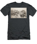 The Great Advance Royal Horse Artillery Cavalry Division Crossing the Vaal Richard Caton Ii Woodville T-Shirt