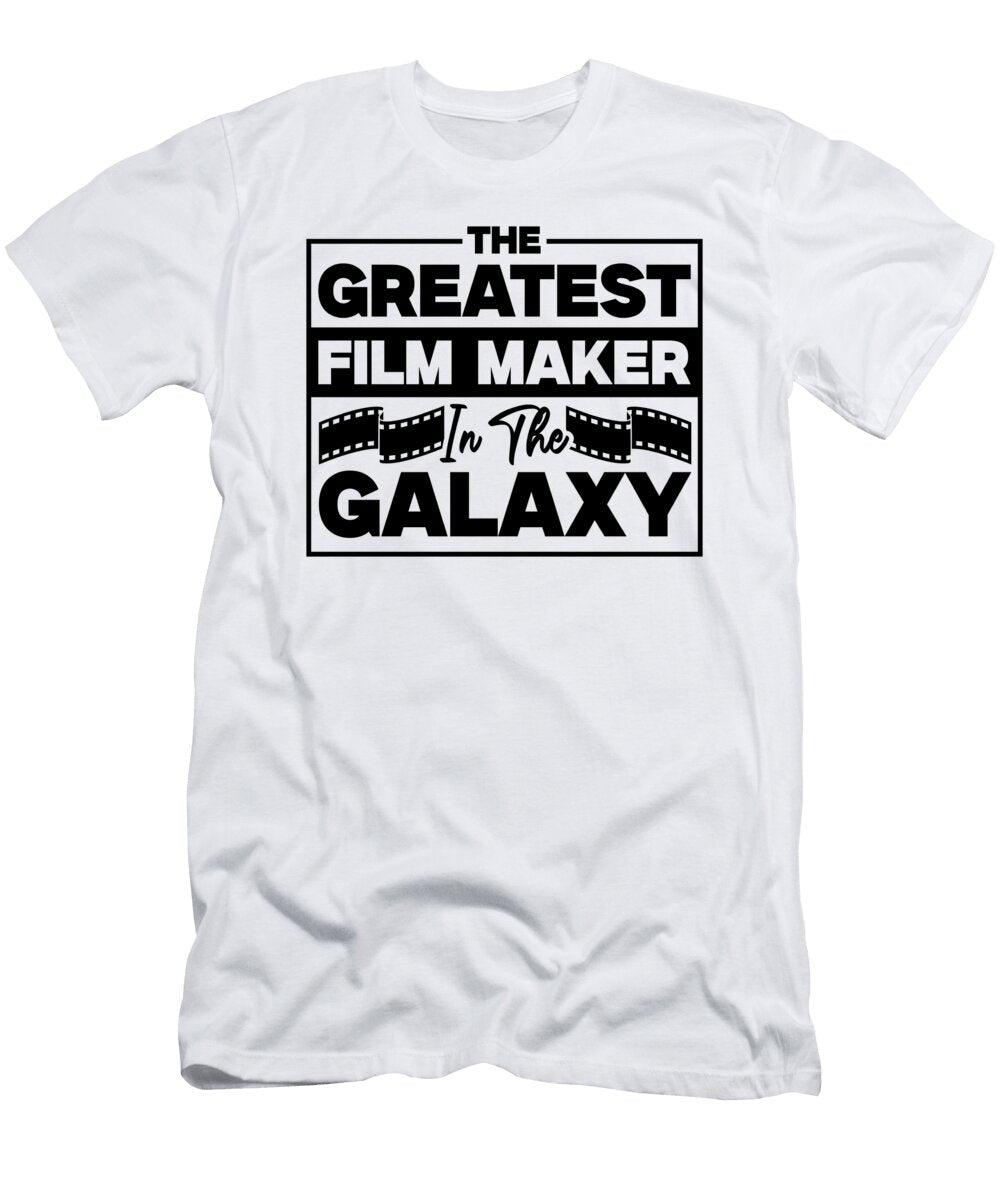 The Greatest Film Maker Cinematographer Filmmaker Tshirtconcepts Marvin Poppe T-Shirt