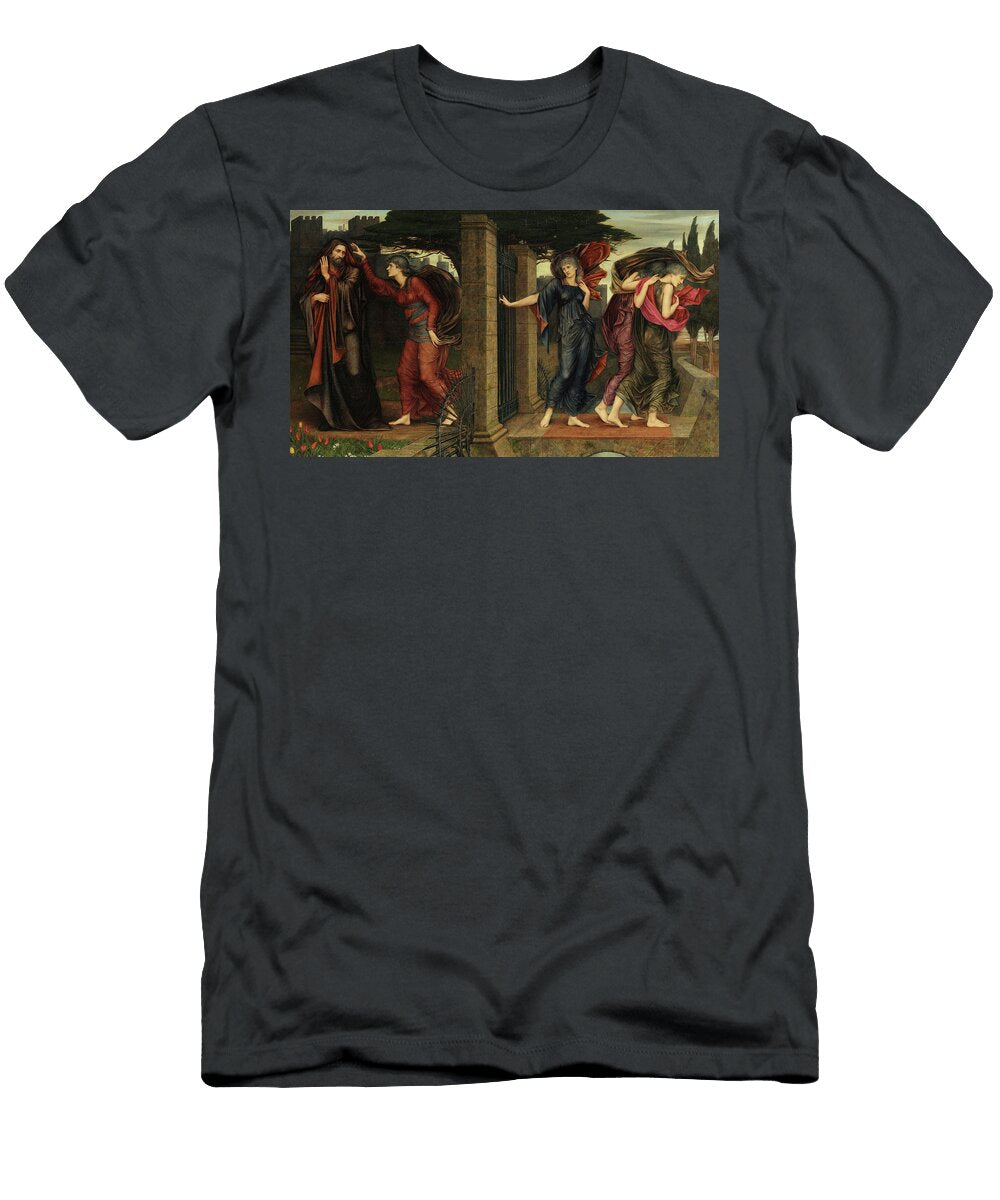 The Grey Sisters 1881 Evelyn De Morgan T-Shirt