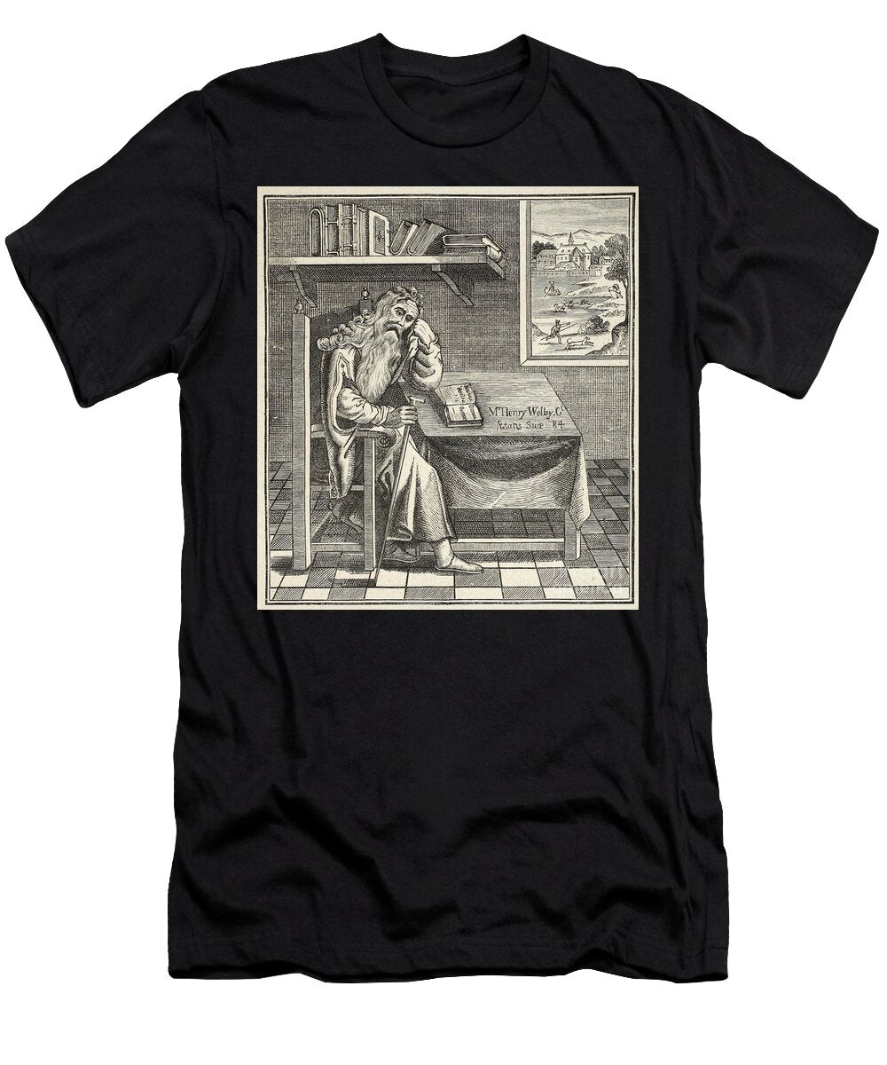 The Grub Street Hermit From a Picture Published By Richardson 1794 English School T-Shirt
