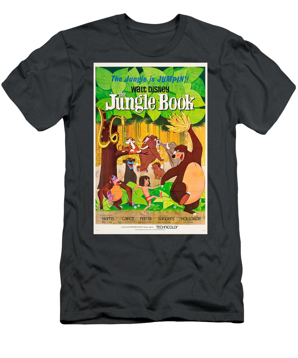 The Jungle Book 1967 Original Movie Poster T-Shirt