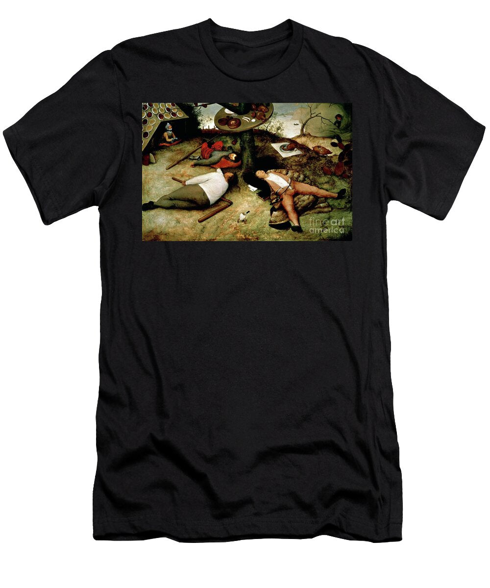 The Land of Cockaigne 1567 Pieter the Elder Bruegel T-Shirt