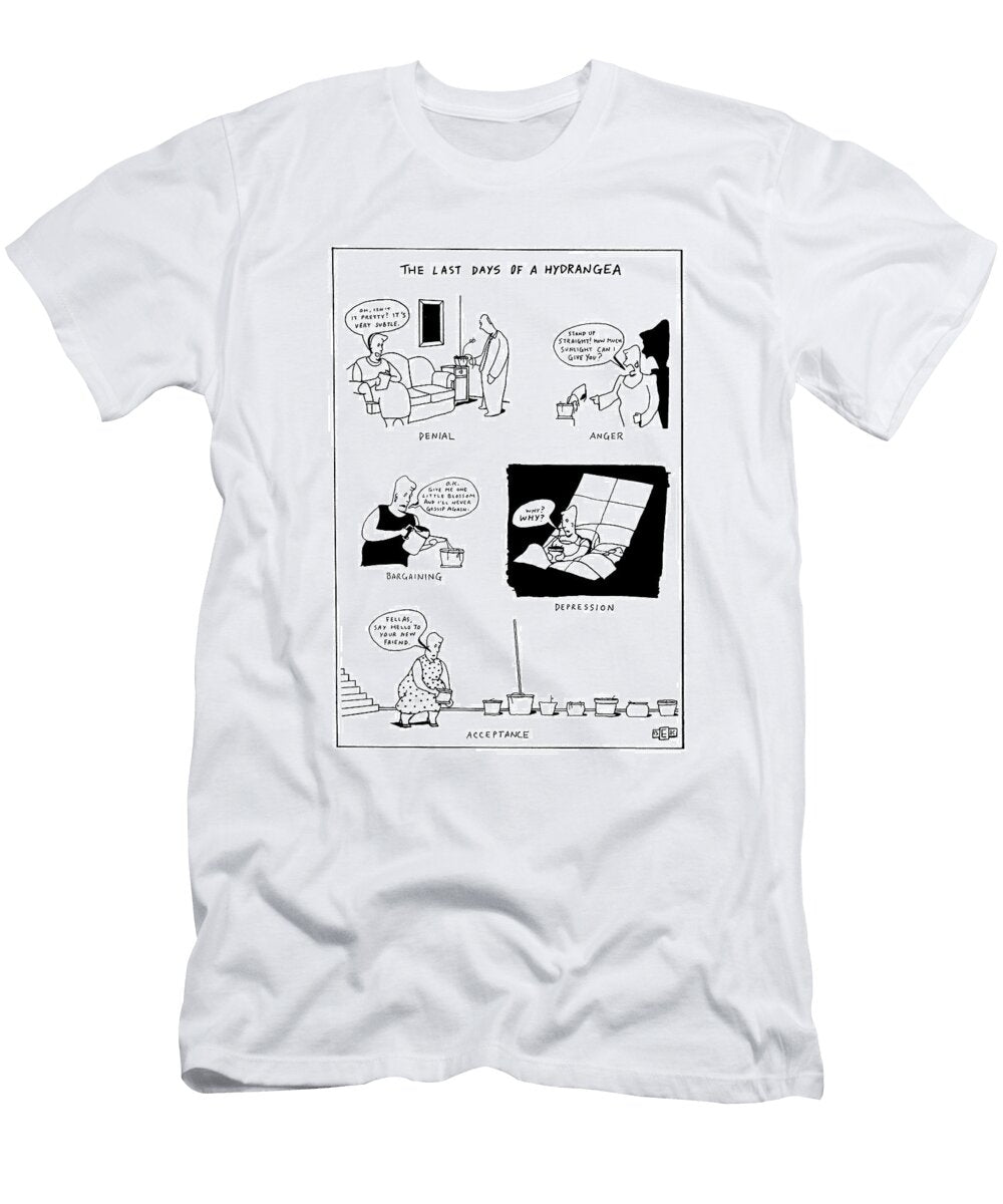 The Last Days of a Hydrangea Bruce Eric Kapla T-Shirt