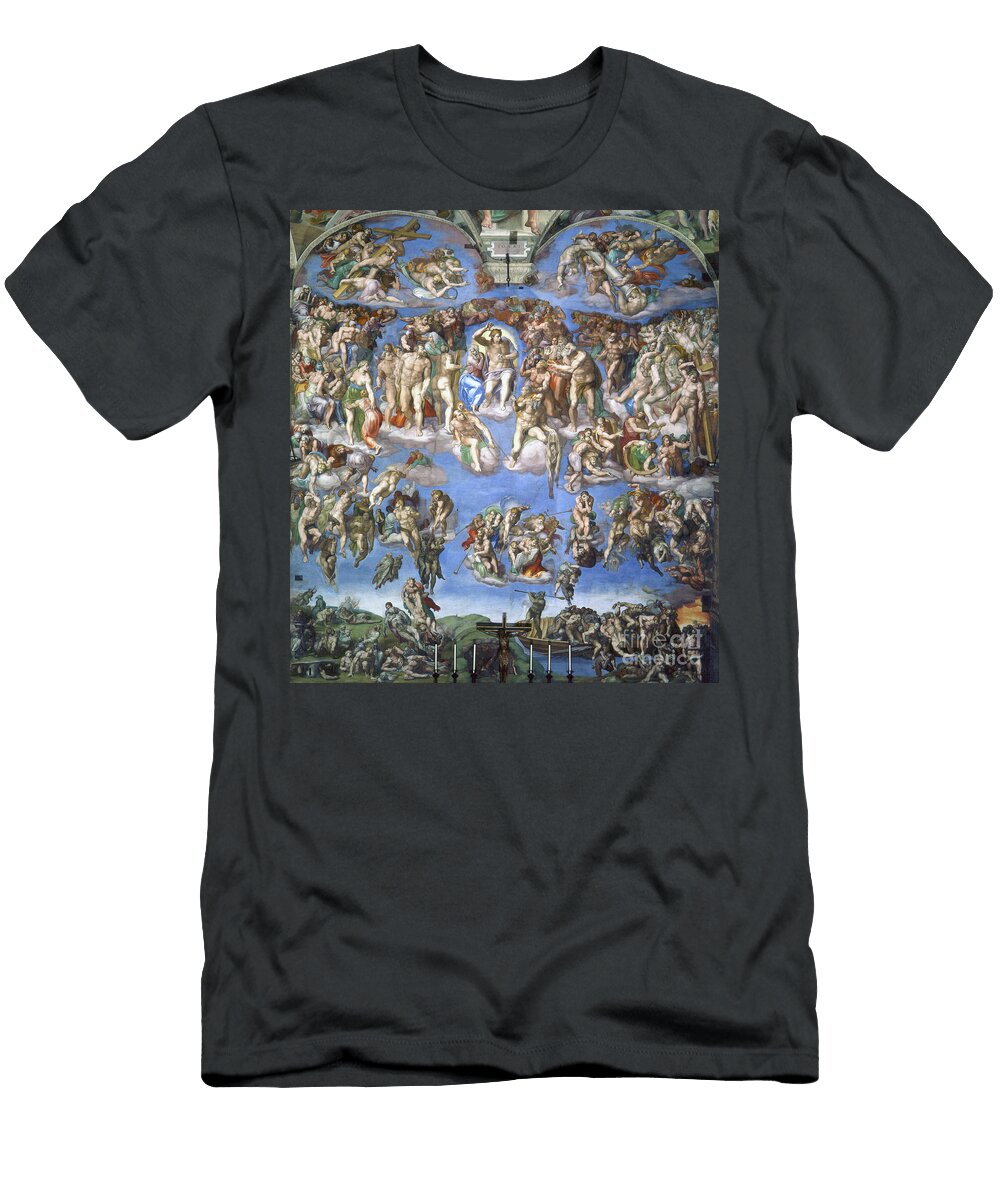 The Last Judgment C1540 Michelangelo Buonarroti T-Shirt