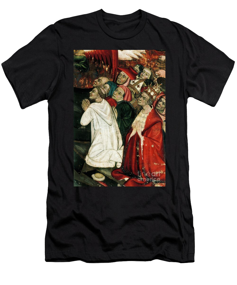 The Last Judgment Detail of Altarpiece Originating From the Church of San Sebastian of Guimera 1410 Toms Giner T-Shirt