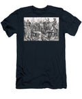 The Last Stand By John Ii France At the Battle of Poitiers Illustration Form British Battles on Land and Sea Richard Caton Ii Woodville T-Shirt