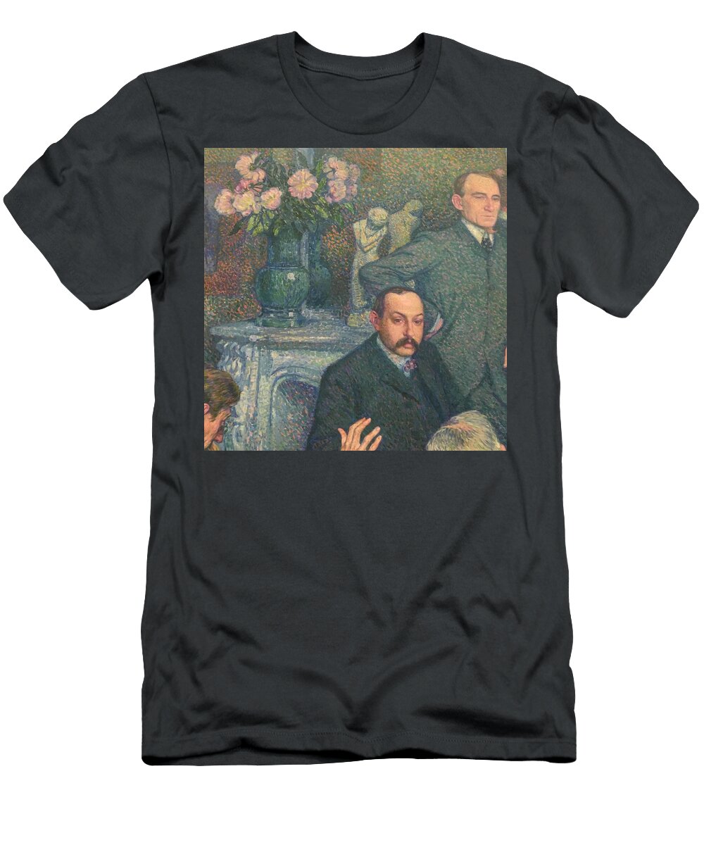 The Lecture By Emile Verhaeren Theo Van Rysselberghe T-Shirt