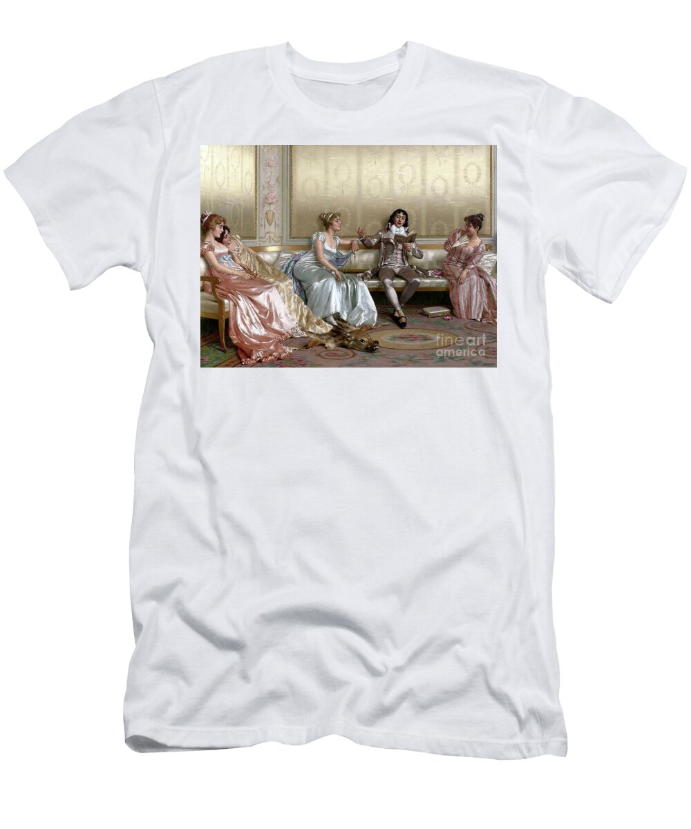 The Lecture By Vittorio Reggianini Artworkzee Designs T-Shirt