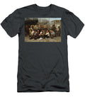The Longshoremens Noon Art John George Brown American T-Shirt