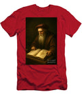The Lost Rosicrucian Manuscript Enlightened Scholar Reading Ancient Secrets Sapiens Verbum T-Shirt