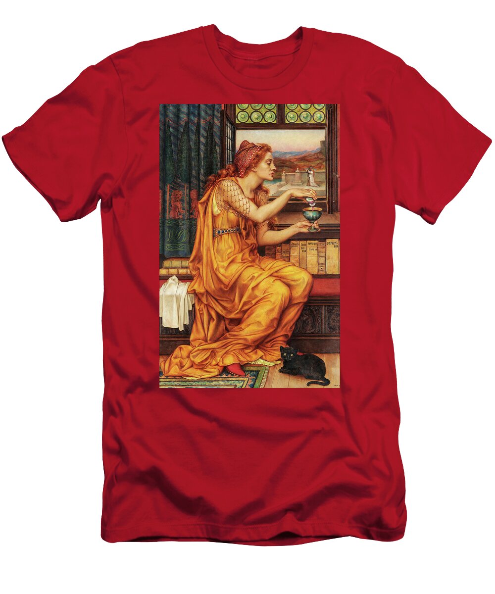 The Love Potion 1903 Evelyn De Morgan T-Shirt