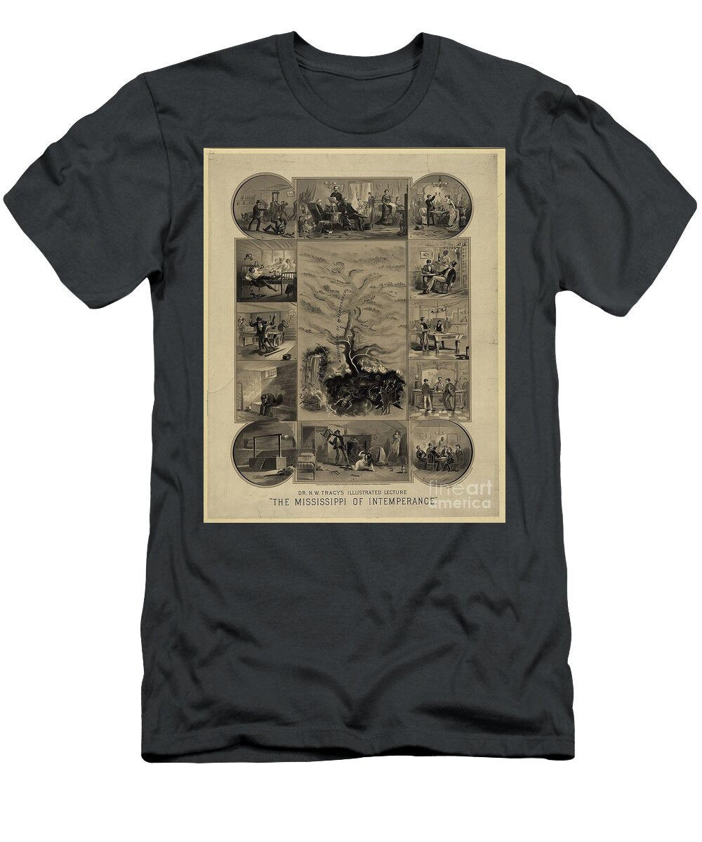 The Mississippi of Intemperance Popular Art T-Shirt