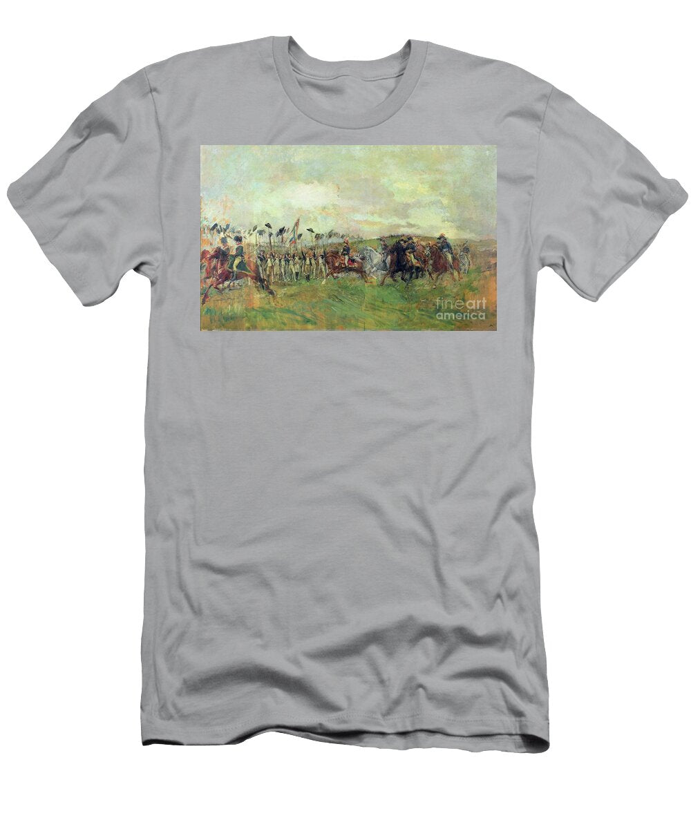 The Morning of the Battle of Castiglione 5th August 1796 Jean Louis Ernest Meissonier T-Shirt