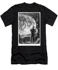 The Nautilus Passengers Illustration From 20000 Leagues Under the Sea By Jules Verne 1828 1905 Alphonse Marie De Neuville T-Shirt