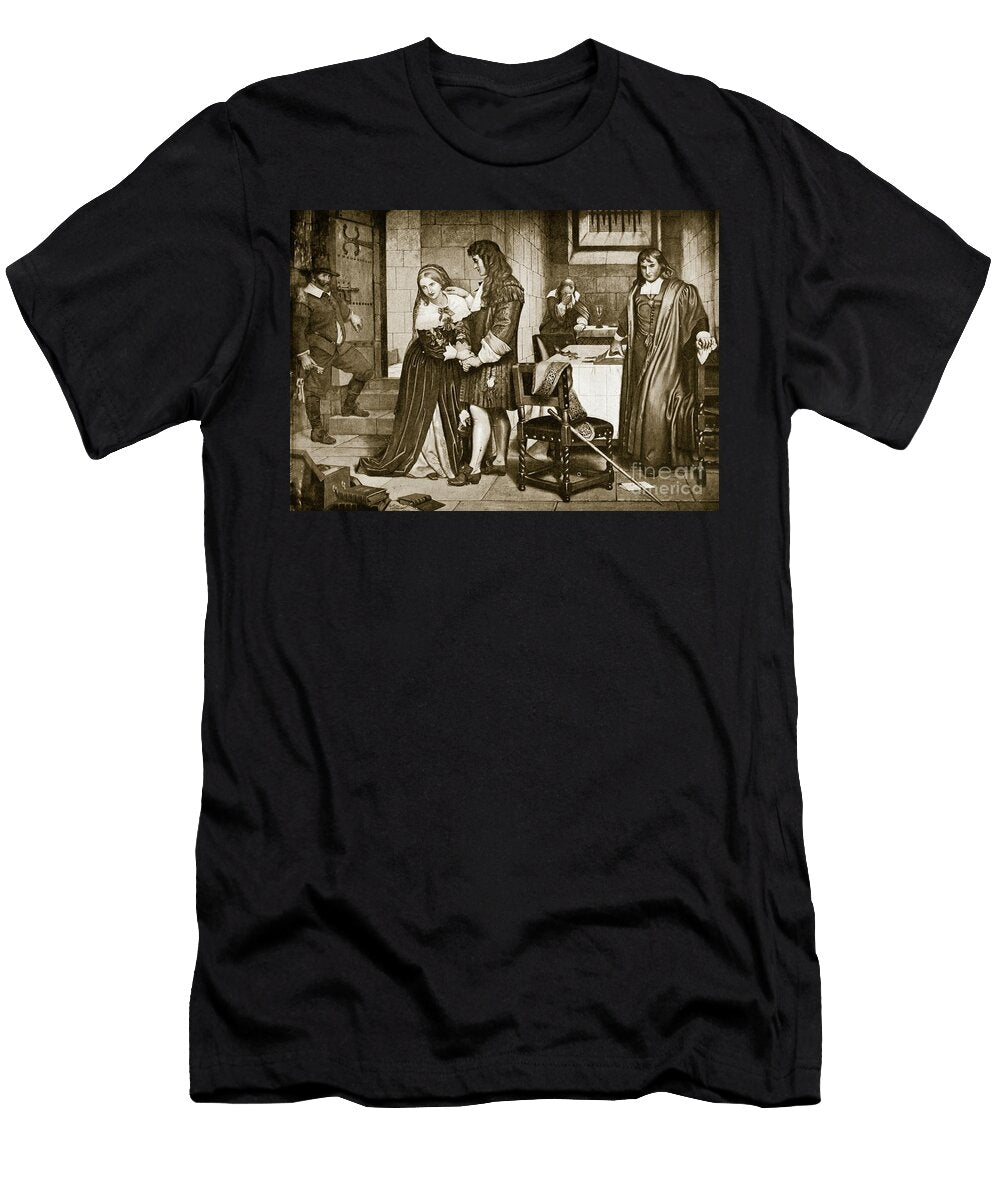The Parting of Lord and Lady Russell 1683 Charles West Cope T-Shirt